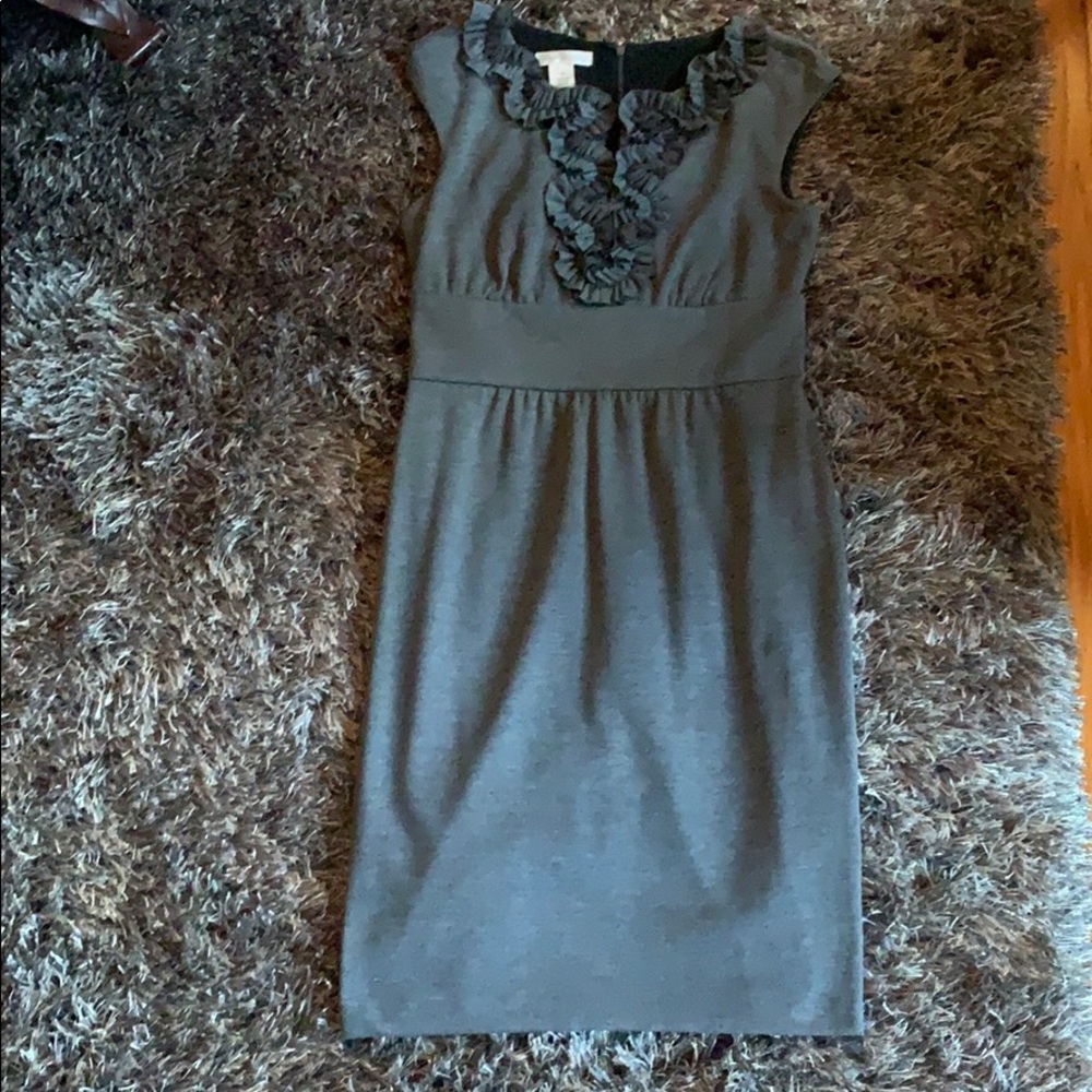London Times Jersey knit grey size 10 dress